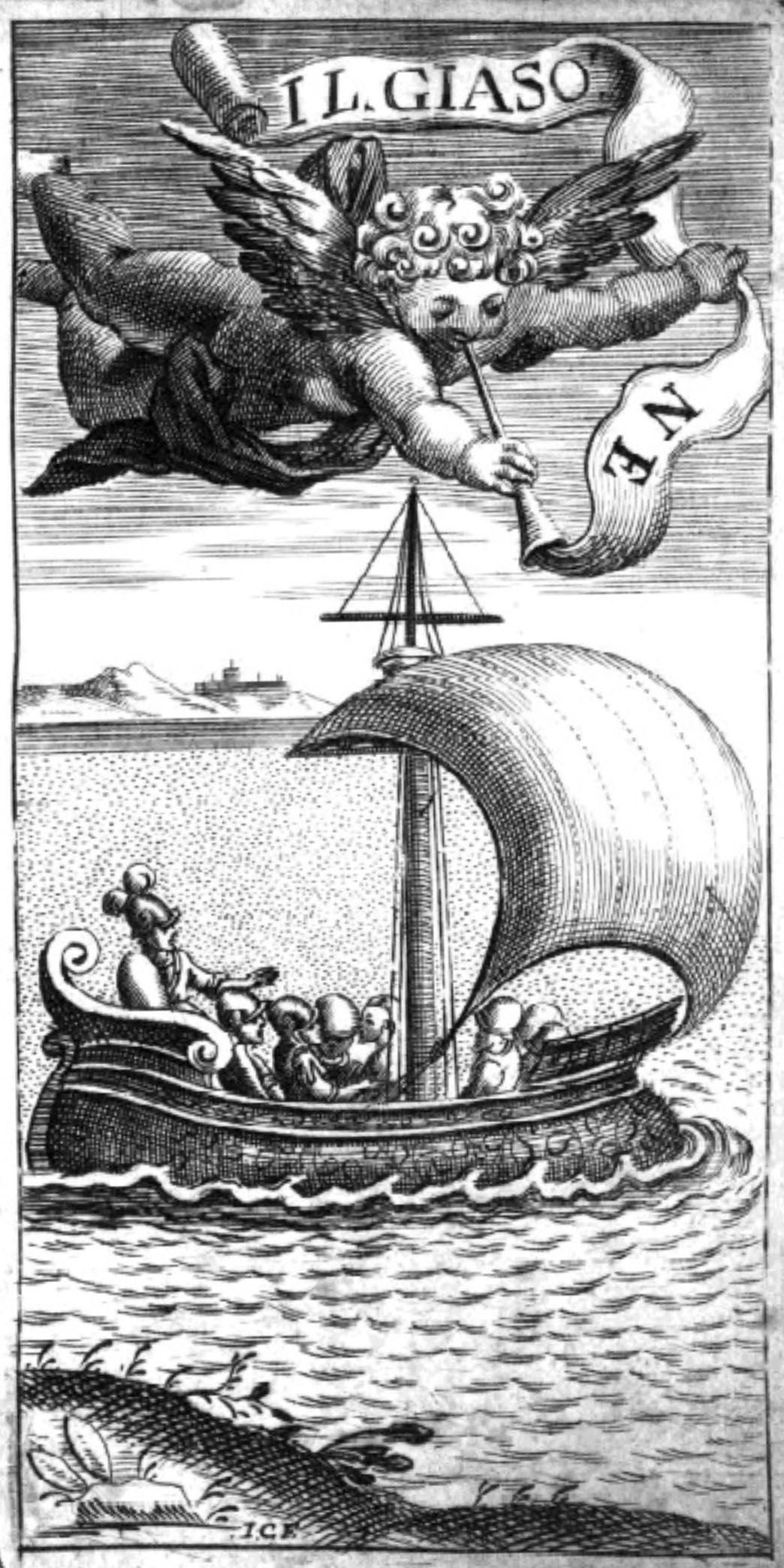 Antiporta della prima edizione del libretto del